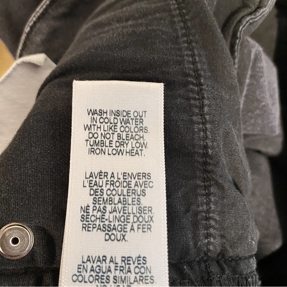 Good American | Good Waist Skinny Jeans, MM98-A GAGW42 Black 009 Sz. 20 - Picture 12 of 12